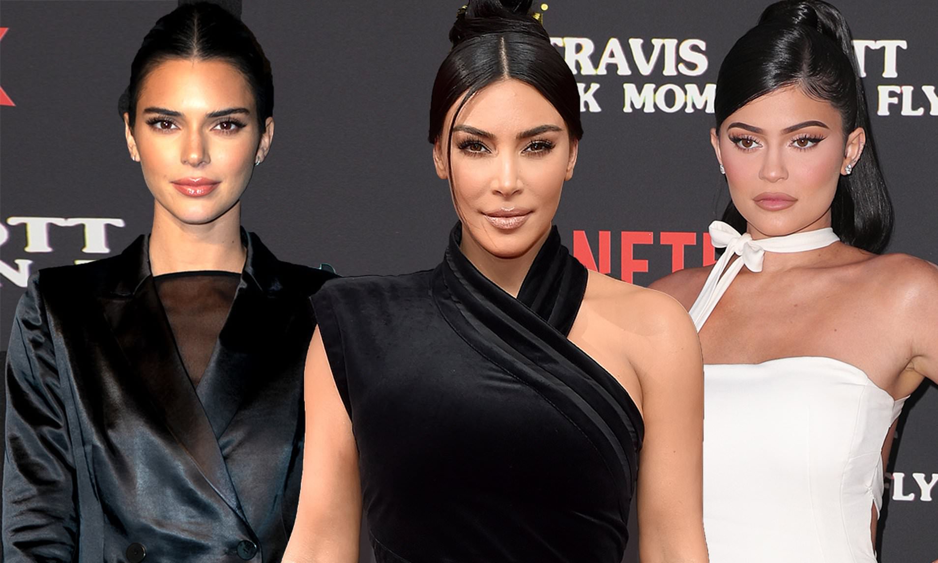 Kim Kardashian, Kendall & Kylie Jenner Models Givenchy's New Collection
