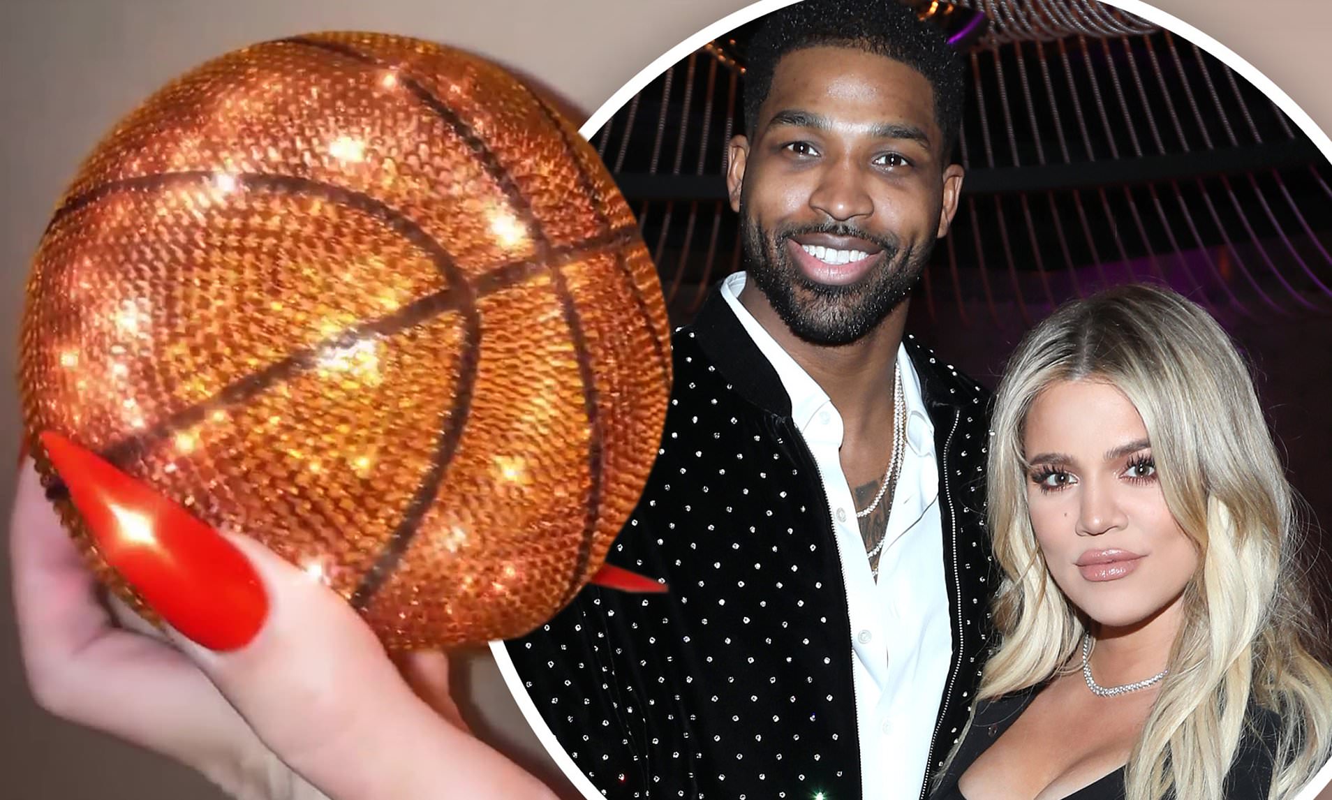 Kim Kardashian Gifts Khloe $4K Judith Leiber Crystal Basketball Clutch
