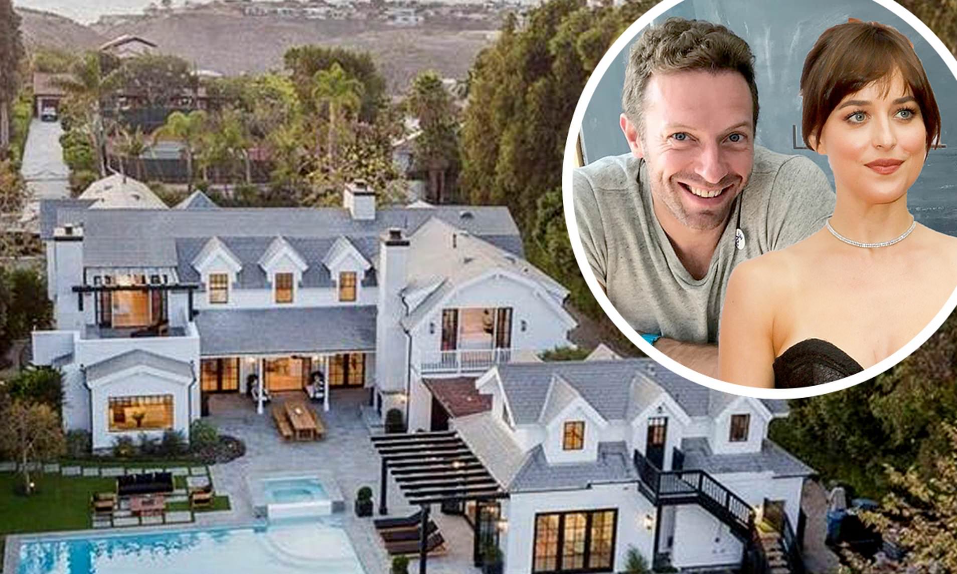 Chris Martin and Dakota Johnson Snaps Up $12.5 Million Malibu Mansion