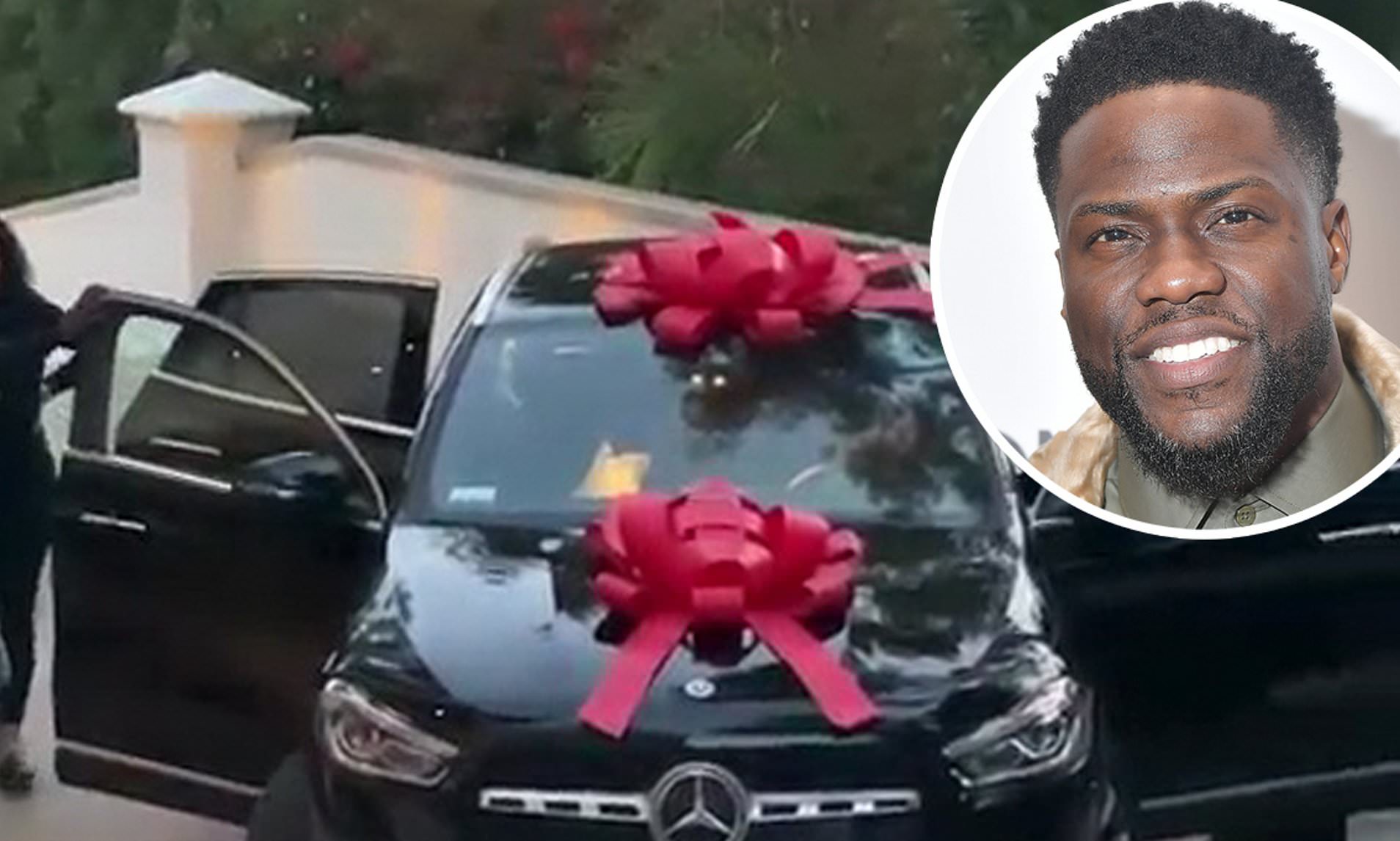 Kevin Hart Gifts $85K Mercedes to Daughter Heaven on Her Birthday