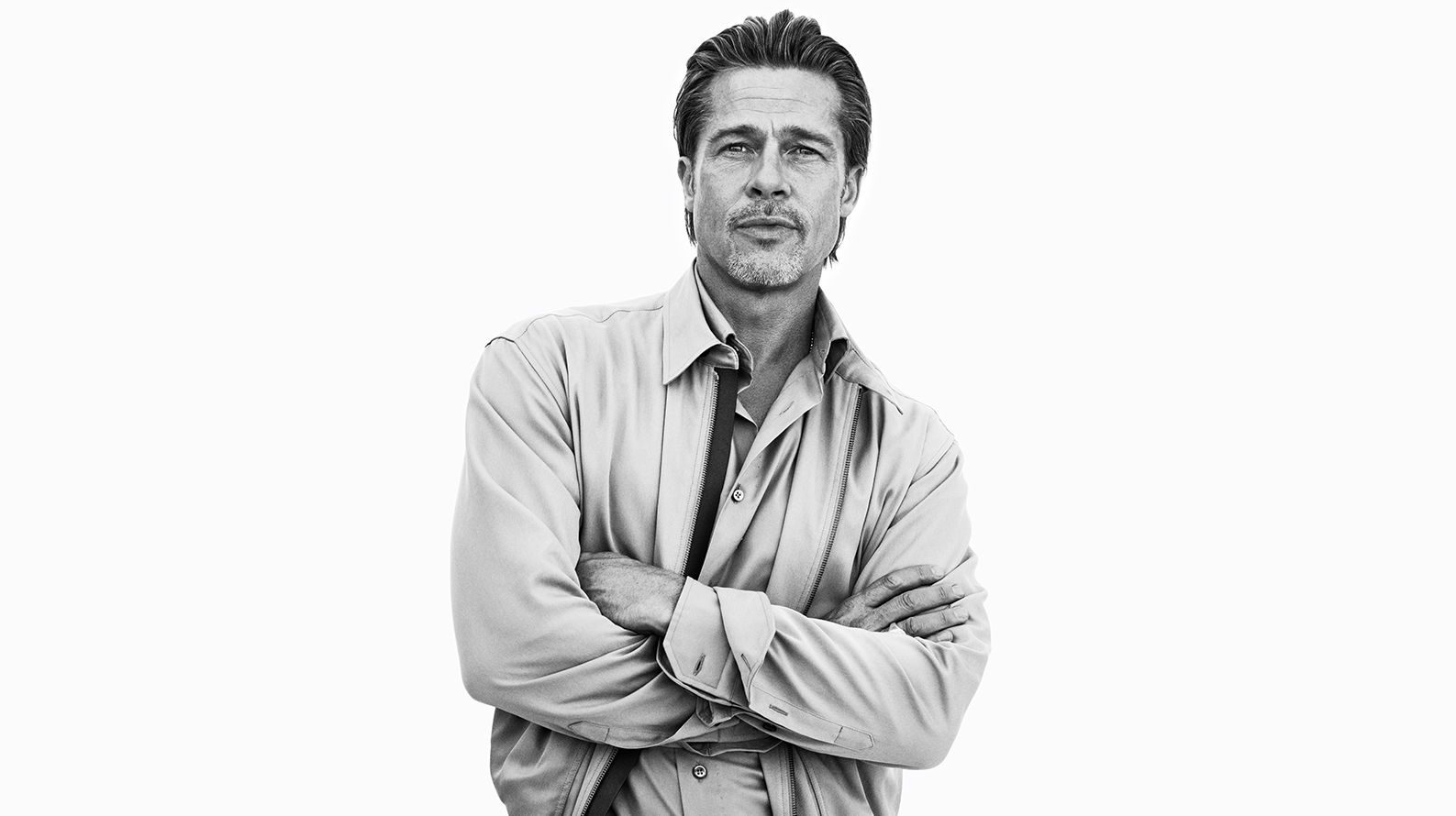 Brad Pitt Dressed in New Brioni Campaign