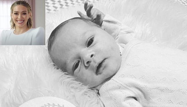 Hilary Duff Shares First Portrait of Newborn Daughter Mae on Instagram