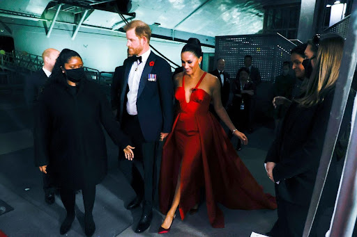 Meghan Markle and Prince Harry made a glamorous entry
