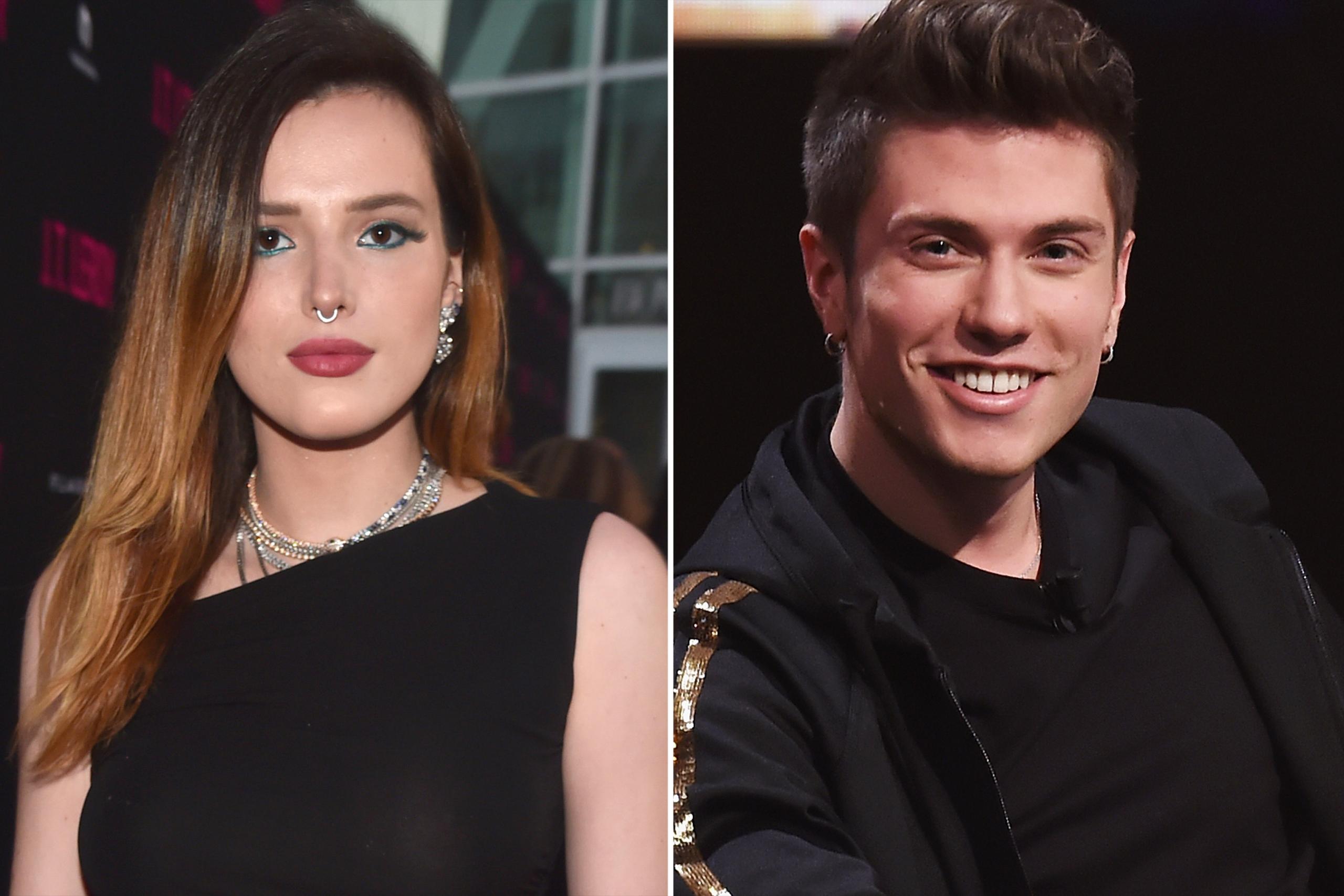 Bella Thorne Steps Out for Dinner with Boyfriend Benjamin Mascolo in West Hollywood