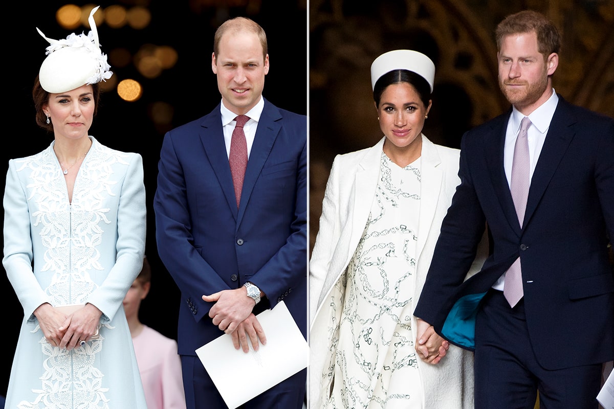 Meghan Markle and Prince Harry Replace Kate and William in Fab Four