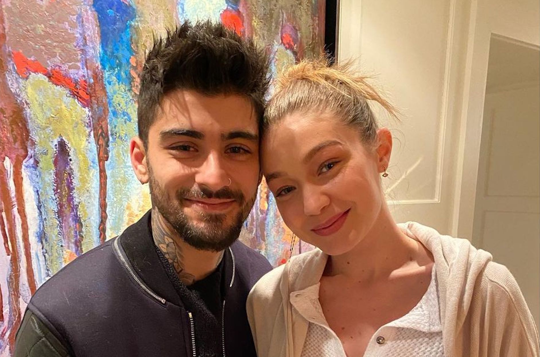 Gigi Hadid Cradles Daughter Khai Shares Snap-On IG