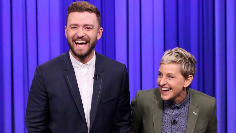Justin Timberlake Reveals New Baby Boy's Name to Ellen DeGeneres