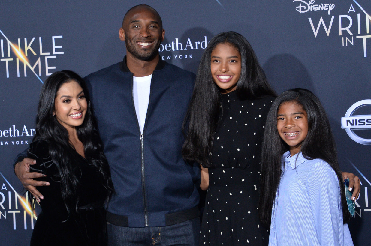 Vanessa Bryant Celebrates Lakers Championship